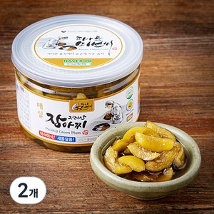 피아골미선씨 아삭아삭 새콤달콤 매실장아찌, 500g, 2개