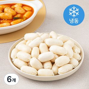 밀&쿡 치즈밀떡 (냉동), 1kg, 6개