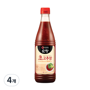 청정원순창 초고추장, 1kg, 4개