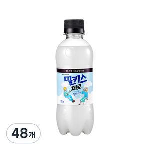 밀키스 제로, 300ml, 48개