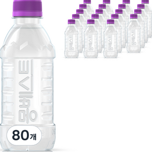 몽베스트 위드어스 무라벨 생수, 330ml, 80개