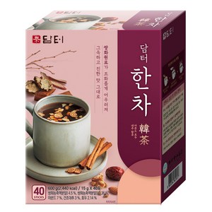 담터 한차, 15g, 40개입, 1개