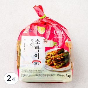 예소담 특오이소박이, 1kg, 2개