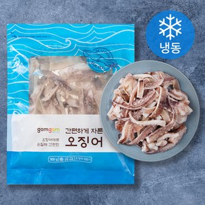 곰곰 간편하게 자른 오징어 (냉동), 300g, 1개