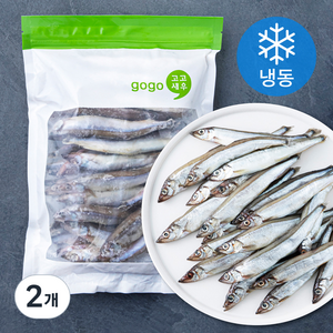 고고새우 알이 꽉찬 열빙어 (냉동), 1kg(특대), 2개