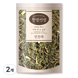 한방선생 국산 인진쑥, 600g, 2개