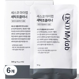 세스코 마이랩 세탁조클리너 90g 4개입, 360g, 6개