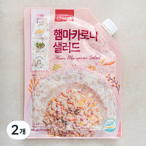 쉐프엠 햄마카로니 샐러드, 500g, 2개