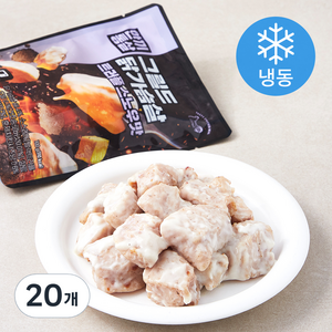 한끼통살 그릴드 닭가슴살 트러플스노우맛 (냉동), 100g, 20개