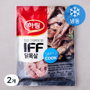 하림 IFF 닭목살 (냉동), 500g, 2개