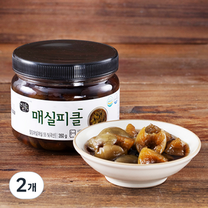 담가 매실피클, 350g, 2개