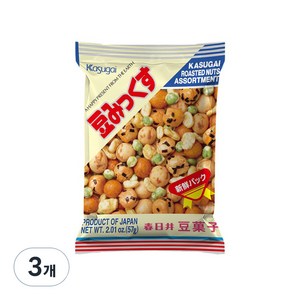 카슈가이 마메믹스 과자, 57g, 3개