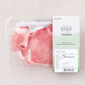 성지농장 동물복지 인증 앞다리 보쌈용 (냉장), 600g, 1개