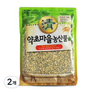 증안리약초마을 깐녹두, 1kg, 2개