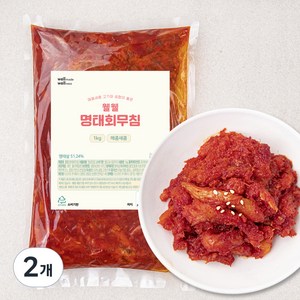 웰웰 명태회무침, 1kg, 2개