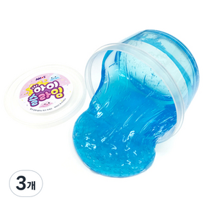 아모스 아이슬라임 300g, 3개, 스카이블루