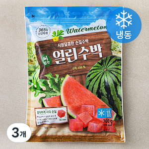 호재준 수박 (냉동), 700g, 3개