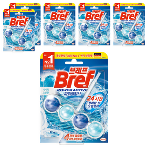 브레프 파워액티브 오션 퍼시픽 오션향, 50g, 6개