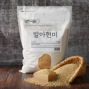 바른곡물 국내산 발아현미, 5kg, 1개