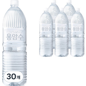 오리온제주용암수 닥터유 무라벨, 2L, 30개