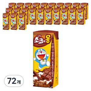 초코에몽, 190ml, 72개
