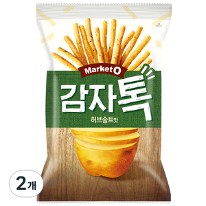 마켓오 감자톡 허브솔트맛, 136g, 2개