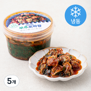 연안식당 부추꼬막장 (냉동), 150g, 5개