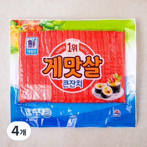 대림선 게맛살큰잔치, 1kg, 4개