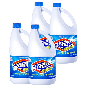 유한락스 멀티액션 레귤러, 1.8L, 4개