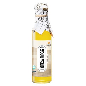 대현상회 볶지않은 생들기름, 1개, 180ml
