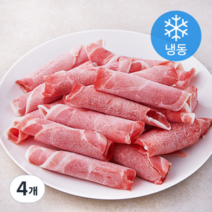 동원 스페인산 5초구이 대패목살 (냉동), 400g, 4개