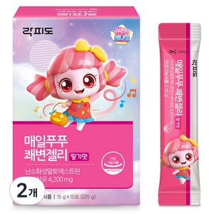 락피도 매일푸푸 쾌변젤리 15p, 225g, 2개