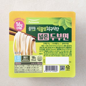 풀무원 식물성지구식단 두부면 넓은면, 100g, 1개