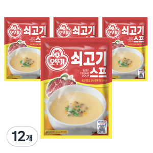 오뚜기 쇠고기스프, 80g, 12개