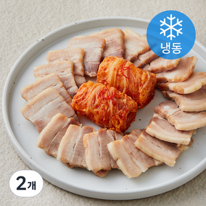 함께하닭 삼겹 보쌈 수육 (냉동), 2개, 300g