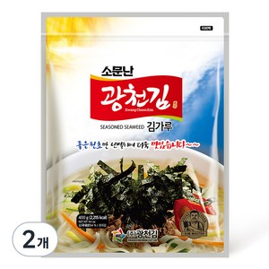 광천김 소문난 김가루, 400g, 2개