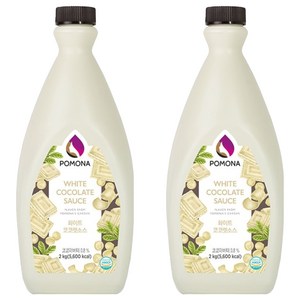 [포모나] POMONA 카페음료 소스, 2kg, 2개