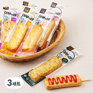 삼진어묵 어부의바 80g x 6종 세트, 480g, 3세트