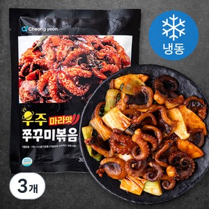 우주쭈꾸미 마라맛 (냉동), 300g, 3개