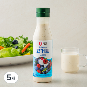 백설 요거트 드레싱, 245g, 5개