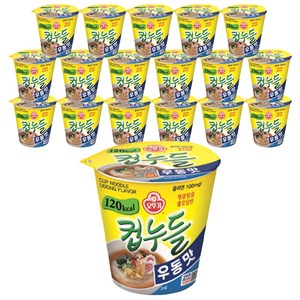 오뚜기 컵누들 우동맛 38.1g, 18개