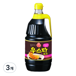 [오뚜기] 우스타 소스, 2.1kg, 3개