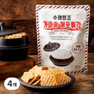 청해명가 가마솥 어포튀각, 110g, 4개