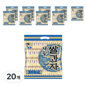 제왕 쌀과자 사각 고소한맛, 270g, 20개