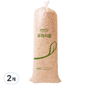 우리식품 현미튀밥, 1kg, 2개