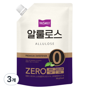 트루스위트 알룰로스 분말, 350g, 3개