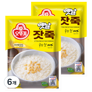 오뚜기 잣죽, 80g, 6개