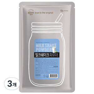 복음자리 밀크쉐이크 파우더, 1kg, 3개, 1개입