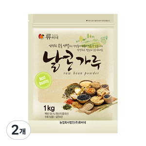 류씨네 수입산 날콩가루, 2개, 1kg