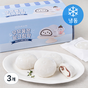 미지엄 우유품은 팥 크림떡 (냉동), 540g, 3개